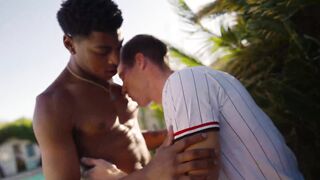 RodsRoom - Muscle Teddy Justin Matthews Pricks Down Palm- some BIG BLACK COCK -