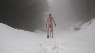 teaching in the snow, nude restrain bondage and snowball games