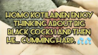 Homo Kotilainen Finland Kuopio jerking big cumming.