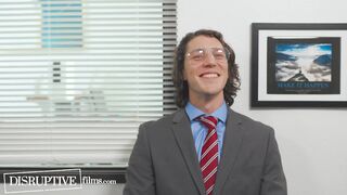 Uncomfortable Wolf Eventually Romps Manager At Work - The Office Queer Parody - Destructive