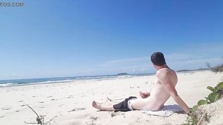 Beach Wank Off two