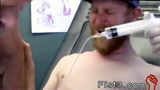 Queer sauna oral pleasure Sky Champagne and Compression Fellow and Caleb Calipso and Chad Anders and Klaus Larson tricked into v-card belt porno