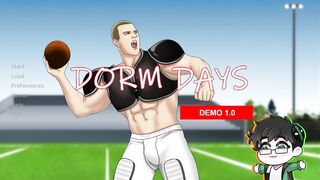 Jocks are Head empty - Dormitory Days Demo - 12 Days of yaoi S02 E03