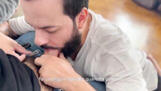 Bearded deep throats 41 schlongs - 1st blow-job - Total vid on CRIMSON