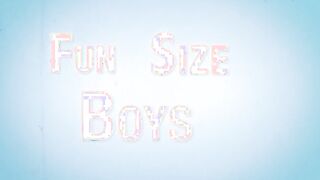 FunSizeBoys - Enormous parent breeds young little youngster Austin on patio