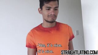 Straight Latino offered money to be banged in doggystyle POV