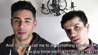 Straight Latino takes big cock and some cash to go along