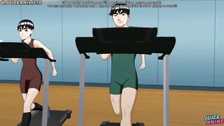 Shirtlifter Manga Porn - My Private Trainer is a Freak ! - Sensei and Schoolgirl ep 03 GYM - Yaoi Anime