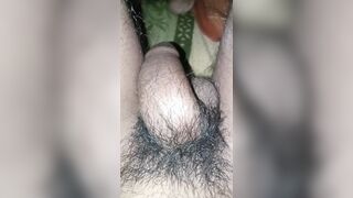 Man Meat Foreskin Open Under Blanket