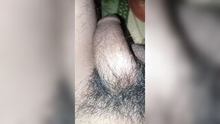 Man Meat Foreskin Open Under Blanket