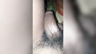 Man Meat Foreskin Open Under Blanket