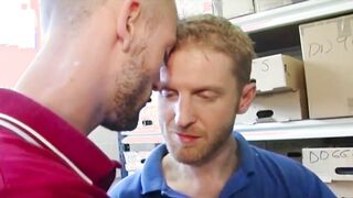 BullDogXXX.com - Jizz in the warehouse