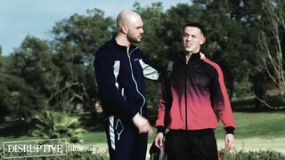 Coach Instructs Athlete To Open Mind And Eases His Culo Before Game