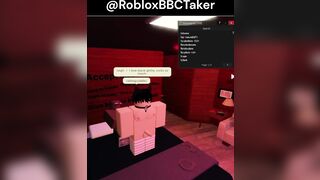 Uncircumcised footage of a catboy getting some great BIG BLACK COCK on roblox~