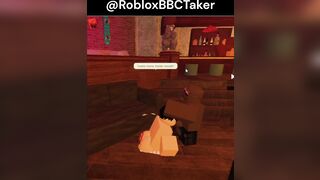 Uncircumcised footage of a catboy getting some great BIG BLACK COCK on roblox~