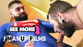 Packing Superman's Retired Ass Hole by ManUpFilms