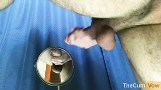 Flawless Sight of Rectum & Scrotum - Enormous Jizz Shot and Throbbing