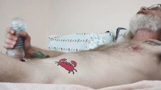 Jerkindad14 - I Love My Shaft! Pink Cigar Onanism With Bony Furry Inked Daddy’s Lubricious Cumbot, Goon Bate, Phat Money-Shot