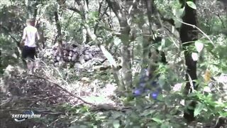 Sketboy.com - Bang-Out in the woods