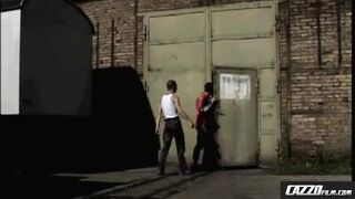 Cazzofilm.com - Leather biker pummel