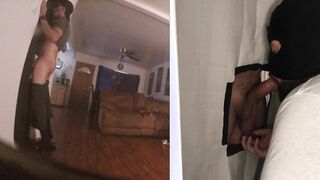 Gay-For-Pay Crazy School Latino Gets Fapped At Gloryhole