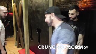 Max Plowed No Condom In Backroom In Gloryhole By Ricky Rock Hard And Jess Royan