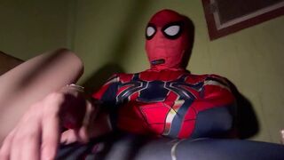 Spiderman shagging fucky-fucky girl.