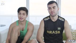 Brazilian Boys: Part three / STUDS / Angel Rivera, Alexander Muller / observe total at www.sexmen.com/car