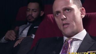 MENATPLAY Latino Viktor Rom Ass Fucking Bangs Businessman In Suit