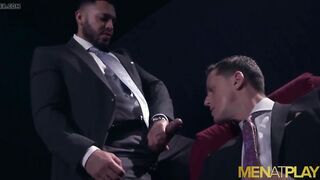 MENATPLAY Latino Viktor Rom Ass Fucking Bangs Businessman In Suit