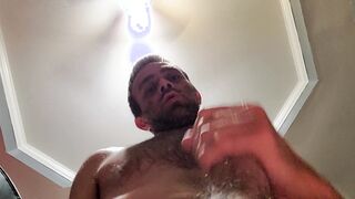 Oops, got jizz on camera. Scorching man, providing myself a handjo,b finger in bootie, slurping my knob and cum-shot