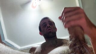 Oops, got jizz on camera. Scorching man, providing myself a handjo,b finger in bootie, slurping my knob and cum-shot