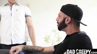 Stepdaddy Offers to Display Son Some Tips so He Can Be Finer Prepped for His Tryst - Dadcreepy