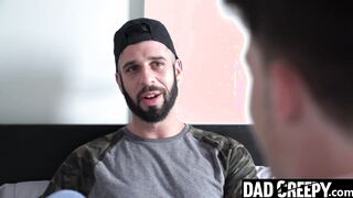 Stepdaddy Penalizing His Immature Brat Son - Dadcreepy