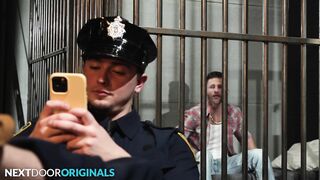 Trampy Cop Spin Humps Jailed Daddio - NextDoorStudios