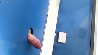 Risky Public Hand Job - Real Public Glory Fuck Hole