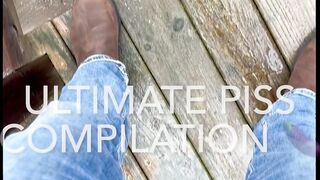 My public outdoor urinate and piss compilation