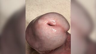 Extraordinary 13mm & 14mm Sounding Close-up Fetish Frenulum Torment Live groaning