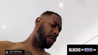 BlacksOnBoys - You Can Fix A Battered Heart With A RED-HOT BIG BLACK COCK