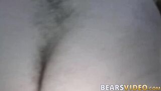 Burly bear Jack Stafford anal banging after deepthroat BJ