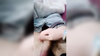 Young fellow jerking until wrecked ejaculation