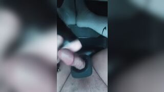 Dual Fucktoy and handcuffs spunk