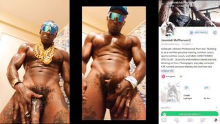 45th BIG BLACK COCK Jizz Shot Compilation Hallelujah Johnson ( Voice Message For Nicki Minaj Subscribe To My Faphouse )