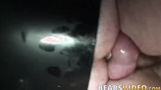 Hairy stud Steve Sommers fucks bears in threesome