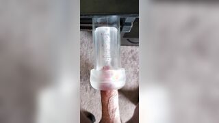 Daddy Wordy Knob Bate Fleshlight Pump & Screw