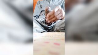 Young Indian mastrubation in school