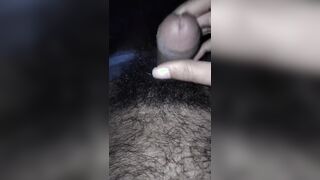 Indian hard-core masturbating off Cum Shot