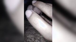 Indian hard-core masturbating off Cum Shot