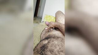 Large new and super-fucking-hot jizz from Unshaved Huge Boner