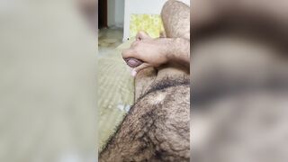 Large new and super-fucking-hot jizz from Unshaved Huge Boner